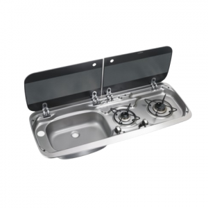 Smev Dometic 9222s Twin Burner Left Hand Sink Combination Unit